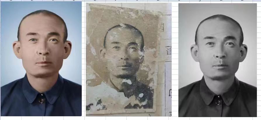 牡丹老照片模糊修复-21